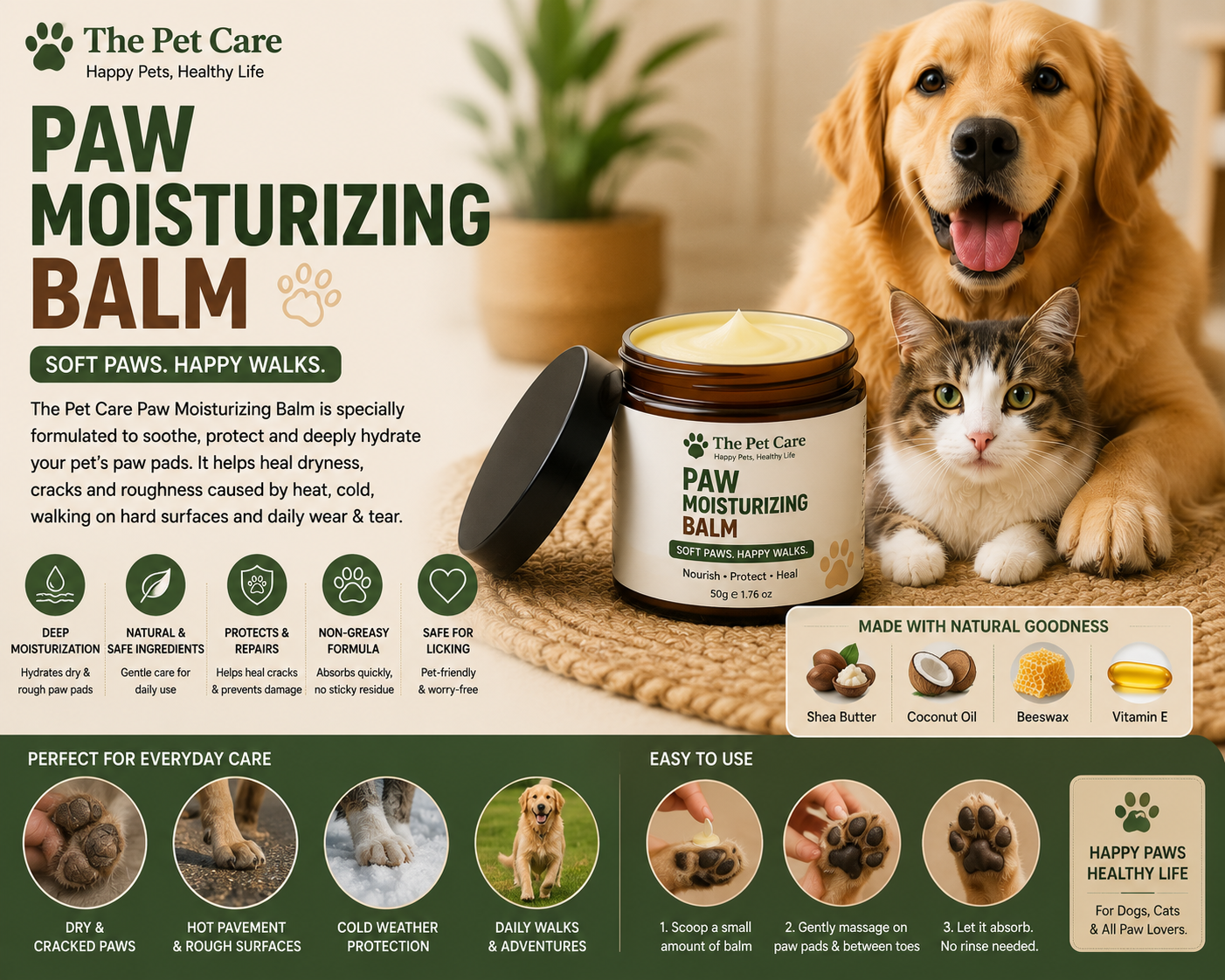 Paw Moisturizing Balm