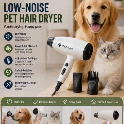 Low-Noise Pet Hair Dryer